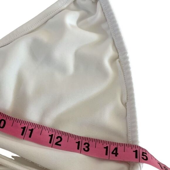 Venus Strappy Back White One Piece Swimsuit - Picture 4 of 10